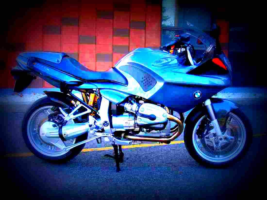 BMW R 1100 S 2001 2 motorbike A4 Photo Print