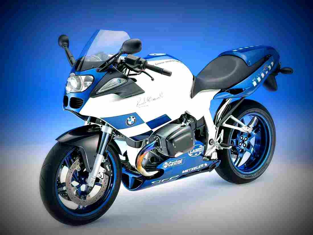 BMW R 1100 S 2002 1 motorbike A4 Photo Print