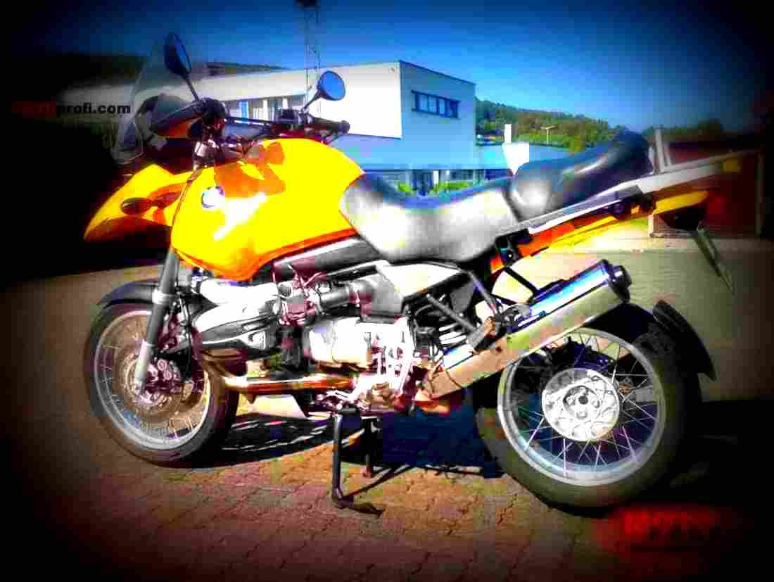 BMW R 1150 GS 2000 1 motorbike A4 Photo Print