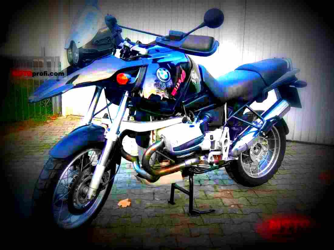 BMW R 1150 GS 2000 2 motorbike A4 Photo Print