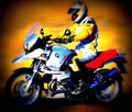 BMW R 1150 GS 2000 3 motorbike A4 Photo Print