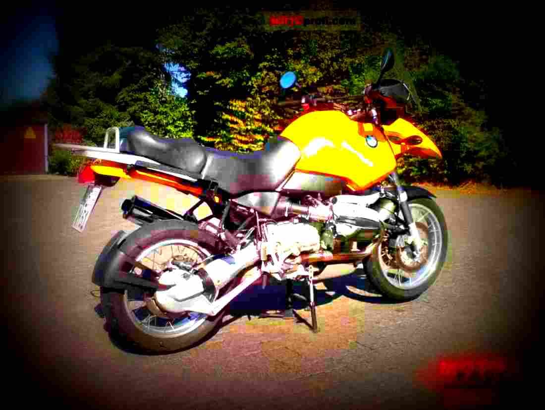 BMW R 1150 GS 2000 6 motorbike A4 Photo Print
