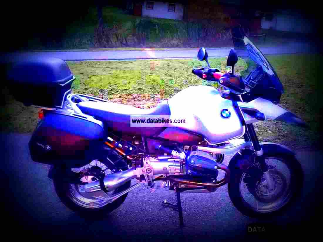 BMW R 1150 GS 2002 2 motorbike A4 Photo Print