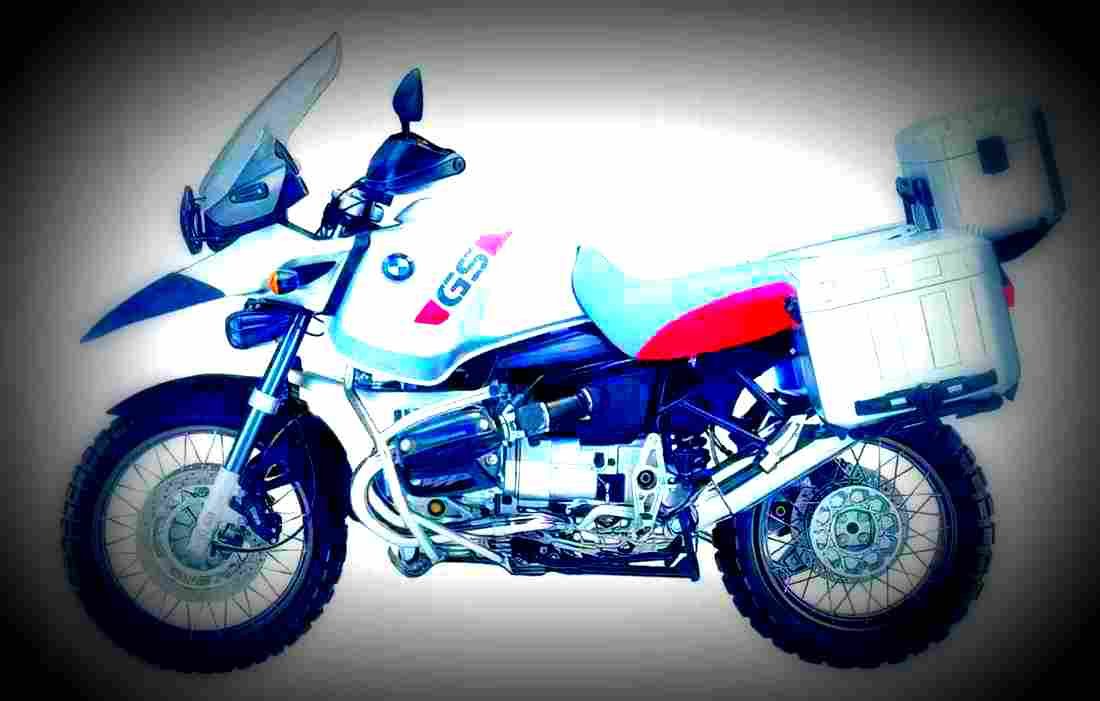 BMW R 1150 GS 2003 5 motorbike A4 Photo Print