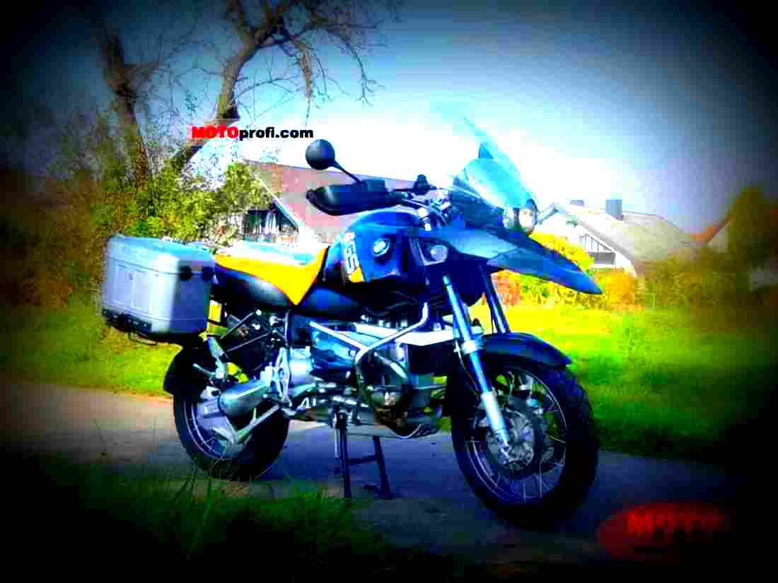 BMW R 1150 GS Adventure 2003 3 motorbike A4 Photo Print