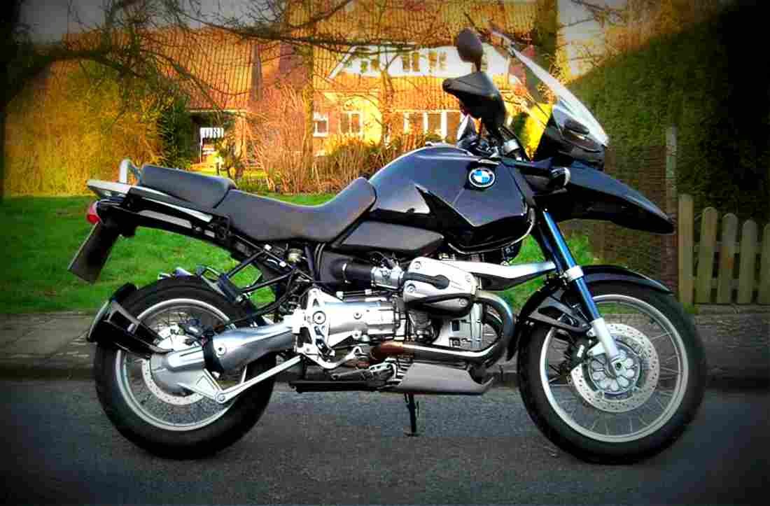 BMW R 1150 GS Adventure 2003 6 motorbike A4 Photo Print
