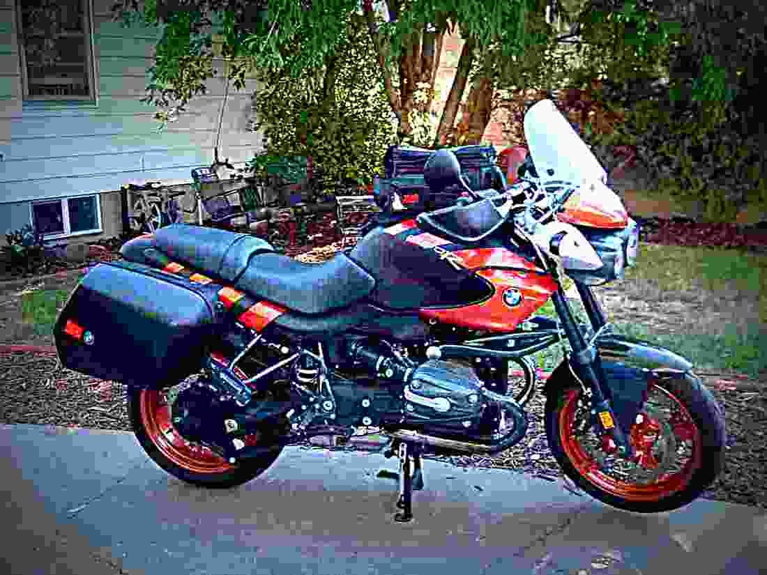 BMW R 1150 R Rockster 2002 6 motorbike A4 Photo Print