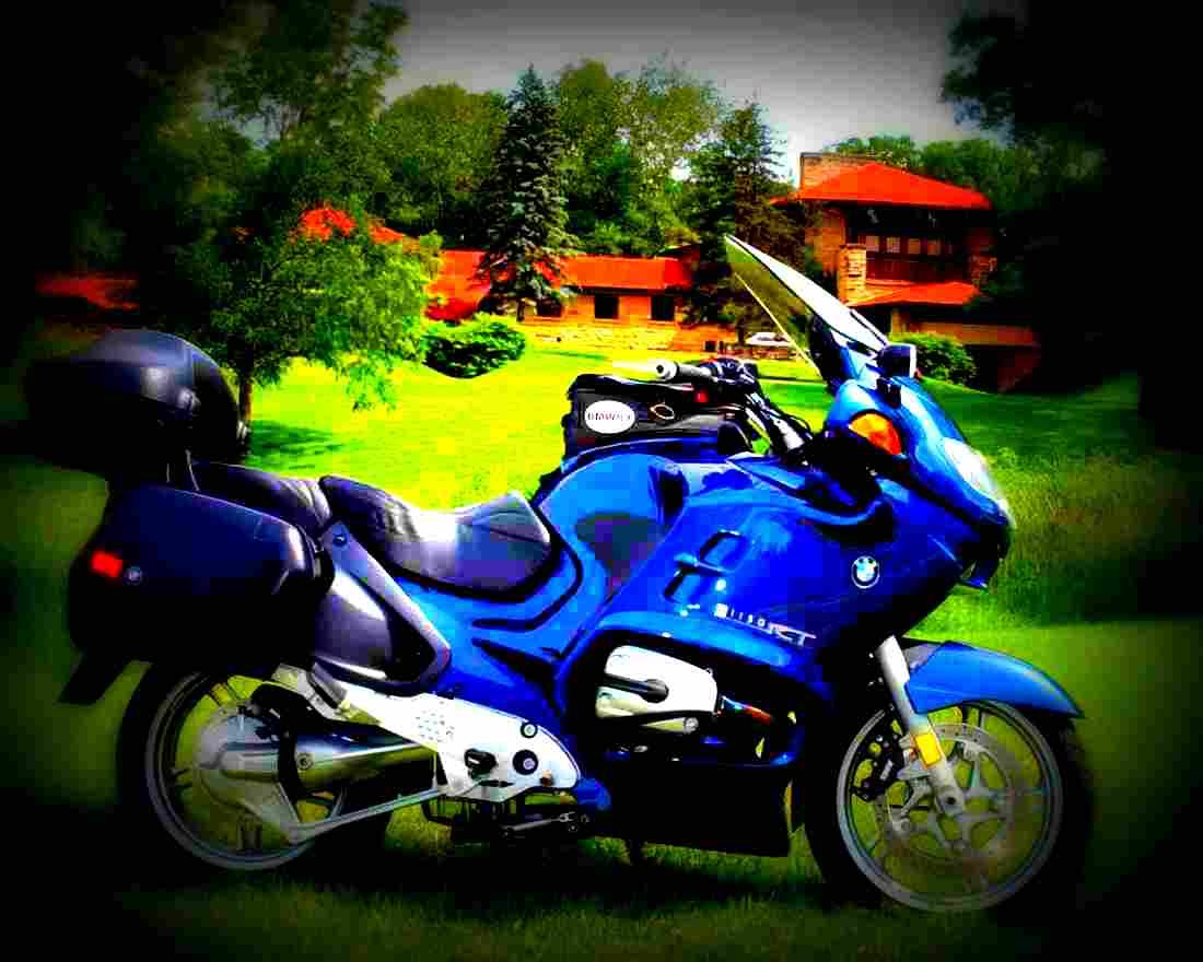 BMW R 1150 RT 2002 1 motorbike A4 Photo Print