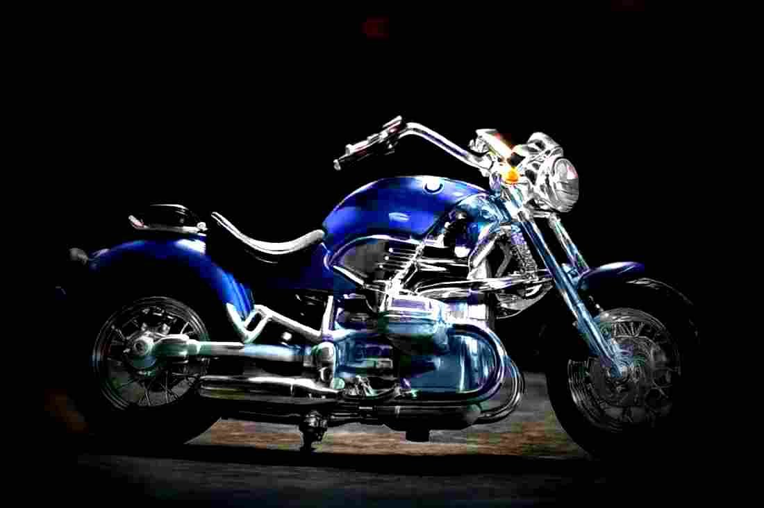 BMW R 1200 Avantgarde 2001 1 motorbike A4 Photo Print
