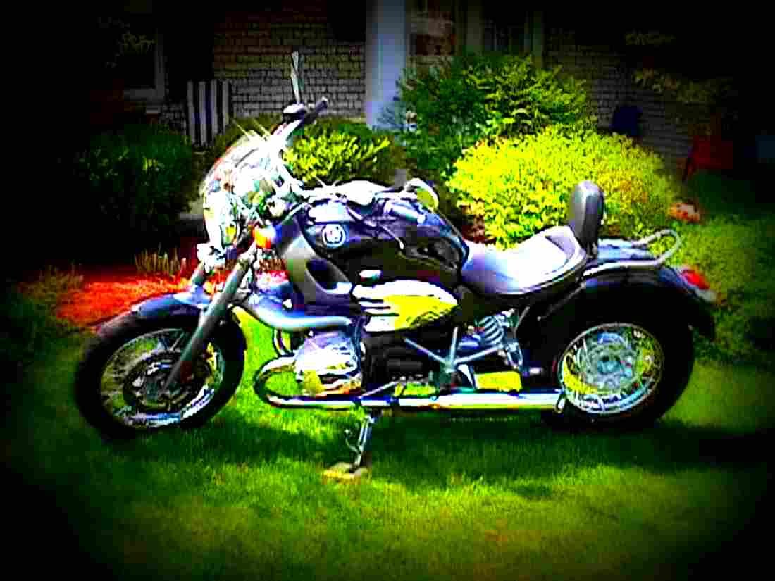 BMW R 1200 Avantgarde 2001 2 motorbike A4 Photo Print
