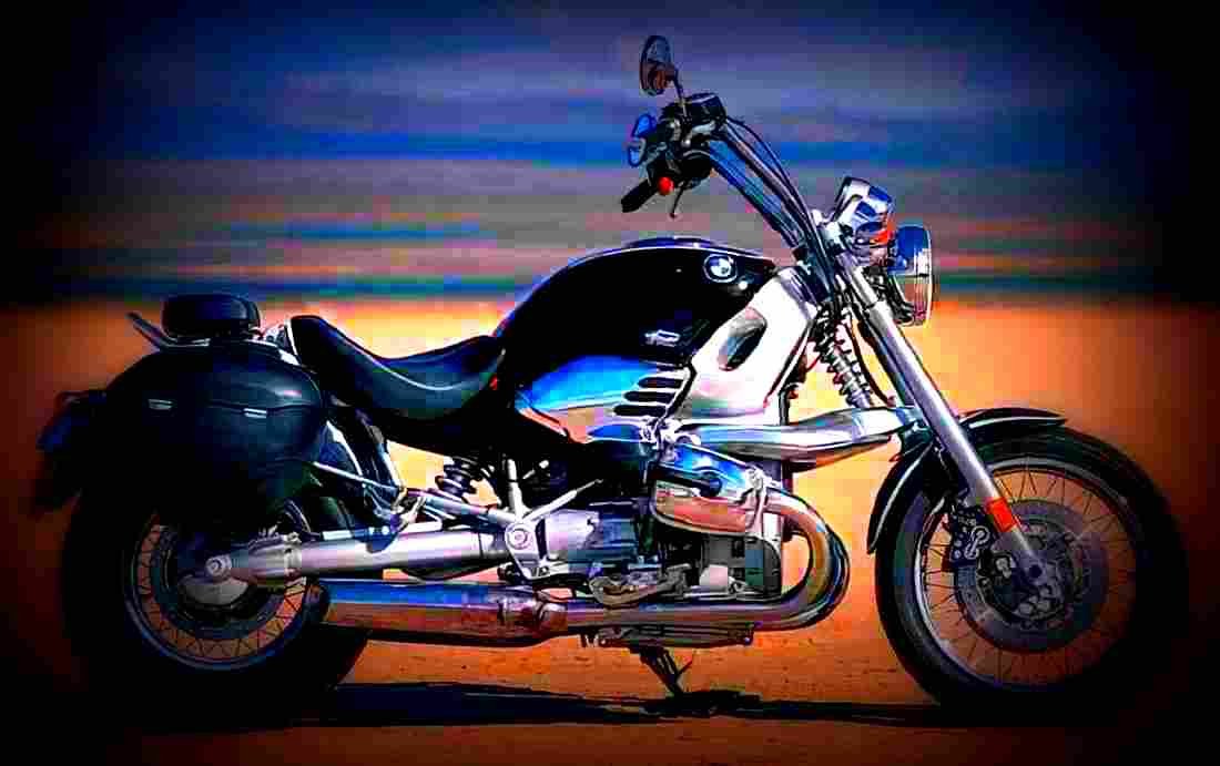 BMW R 1200 C 1998 1 motorbike A4 Photo Print