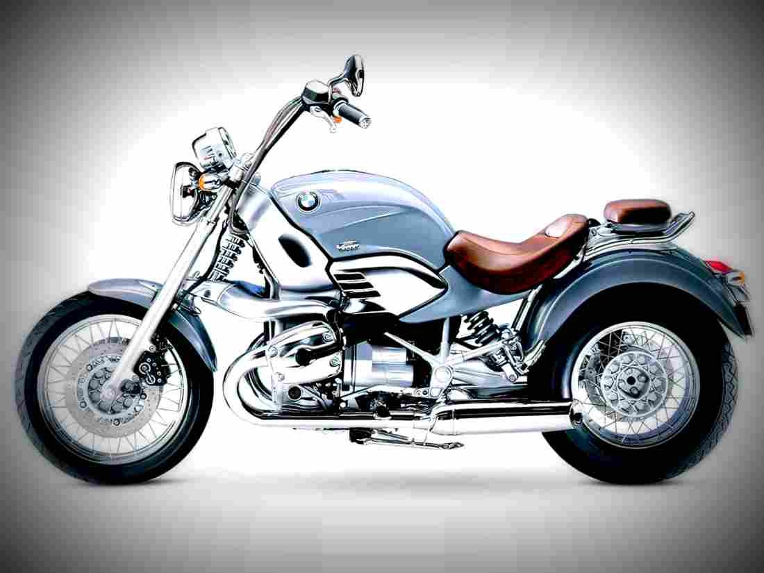 BMW R 1200 C 2002 2 motorbike A4 Photo Print