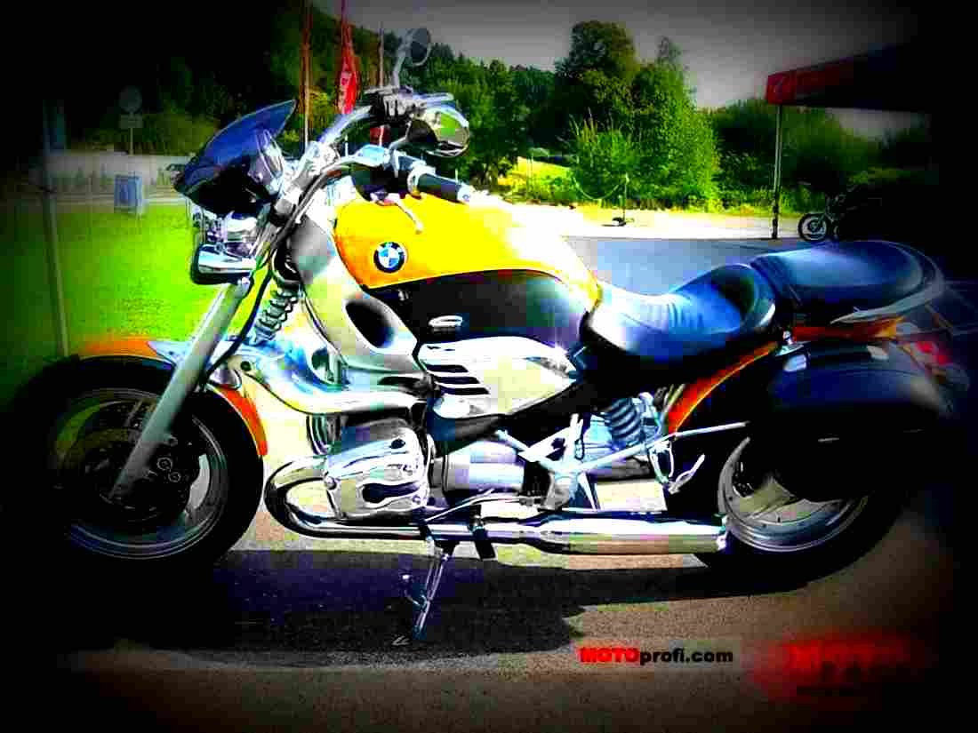 BMW R 1200 C 2002 5 motorbike A4 Photo Print