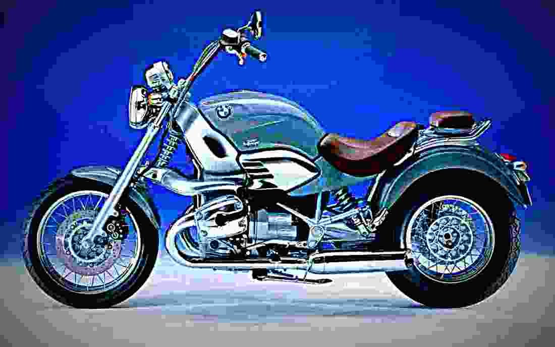 BMW R 1200 Classic 2001 5 motorbike A4 Photo Print