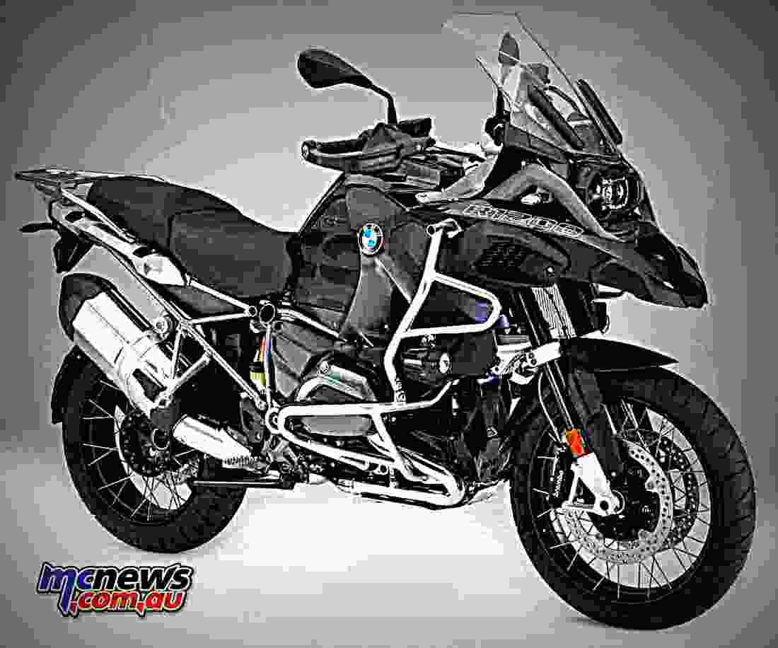 BMW R 1200 GS 2017 3 motorbike A4 Photo Print