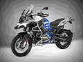 BMW R 1200 GS 2018 4 motorbike A4 Photo Print