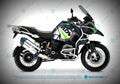 BMW R 1200 GS 2019 2 motorbike A4 Photo Print