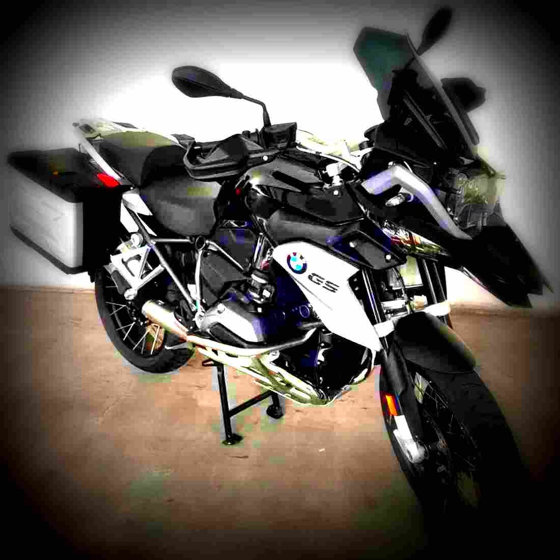 BMW R 1200 GS Adventure 2019 2 motorbike A4 Photo Print