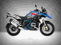 BMW R 1200 GS Rallye TE 2018 3 motorbike A4 Photo Print