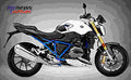BMW R 1200 R 2017 2 motorbike A4 Photo Print