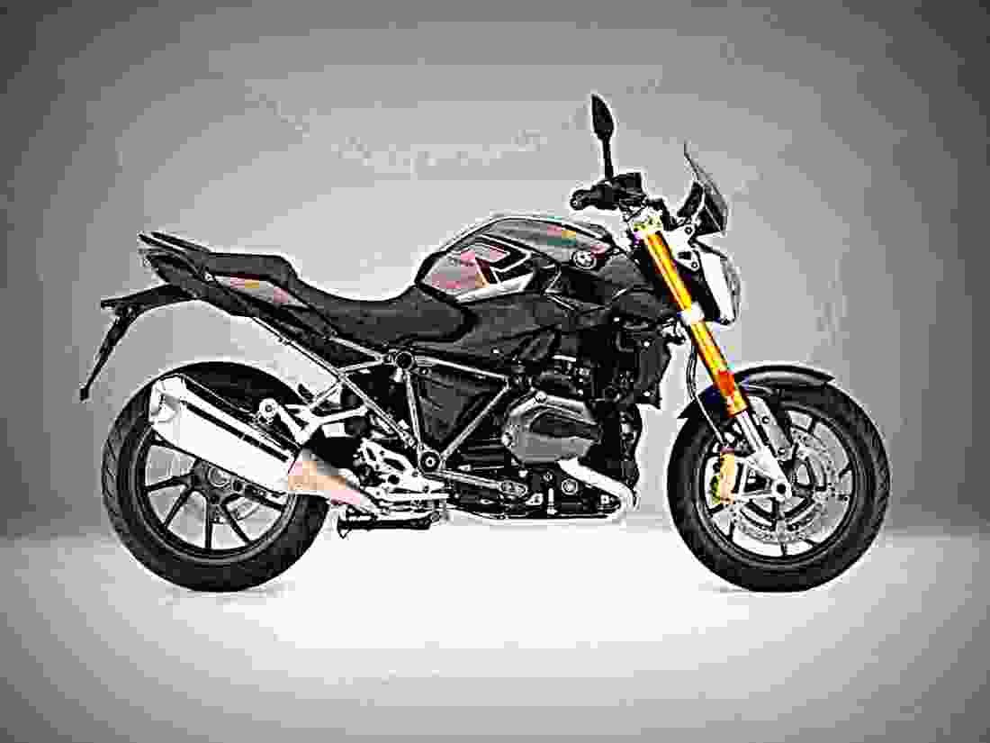 BMW R 1200 R 2018 4 motorbike A4 Photo Print