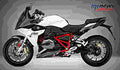 BMW R 1200 RS 2017 1 motorbike A4 Photo Print