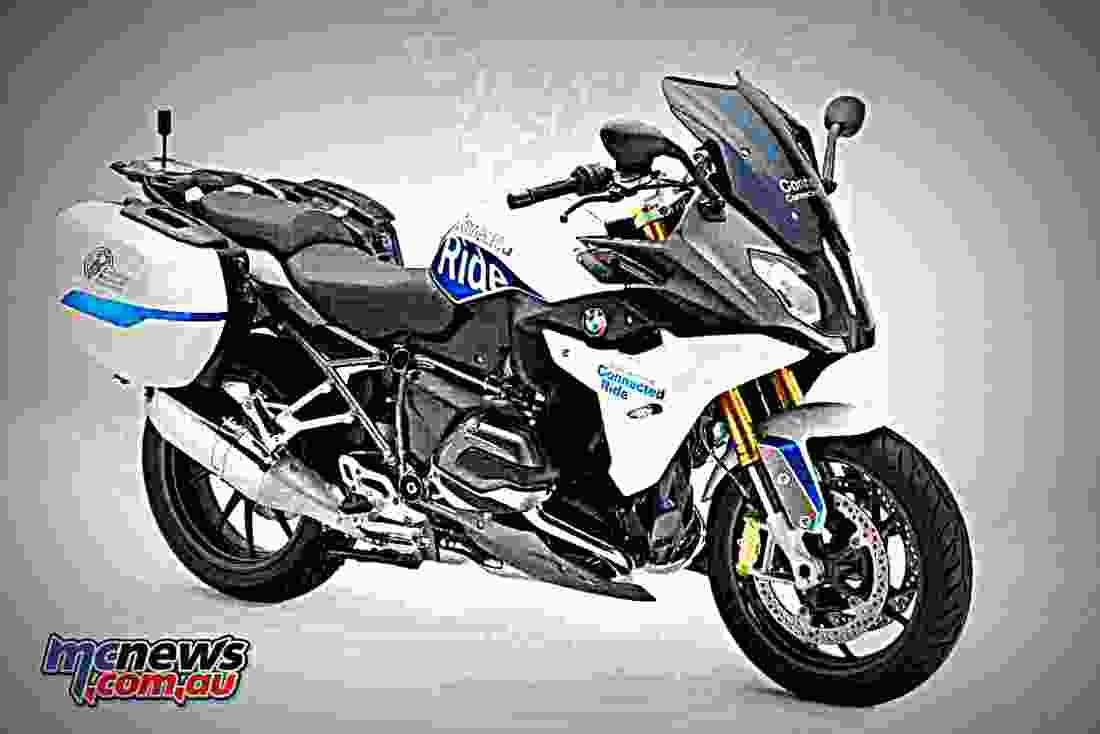 BMW R 1200 RS 2019 3 motorbike A4 Photo Print