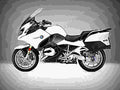 BMW R 1200 RT 2017 4 motorbike A4 Photo Print