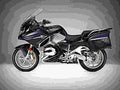 BMW R 1200 RT 2018 1 motorbike A4 Photo Print