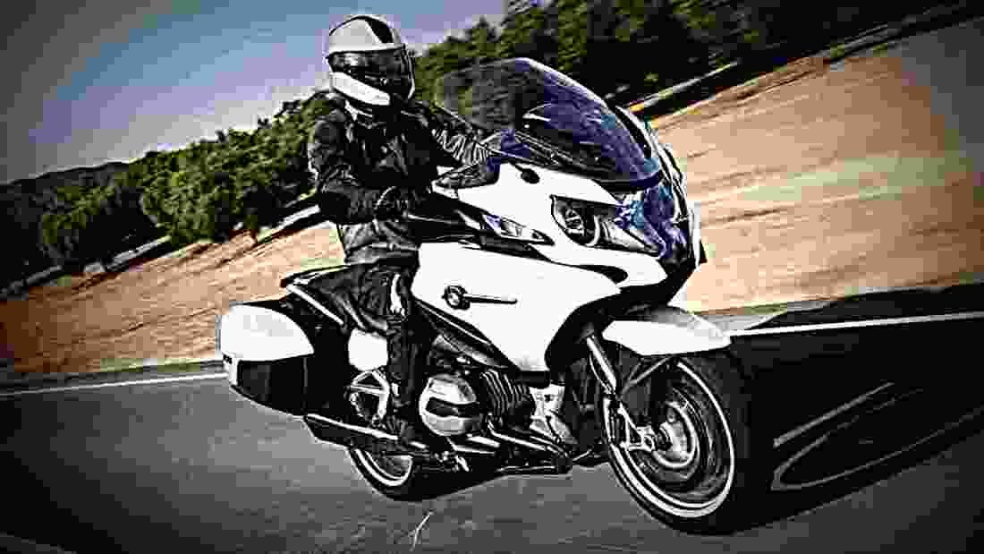 BMW R 1200 RT 2018 4 motorbike A4 Photo Print