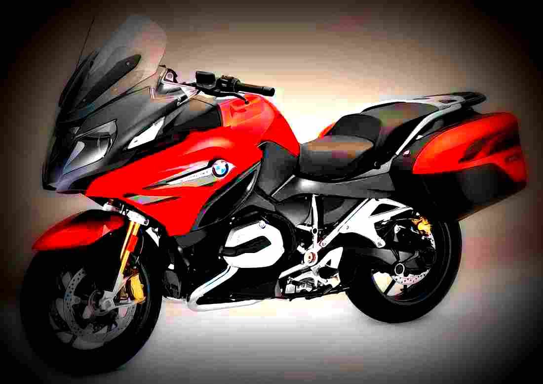 BMW R 1200 RT LE 2018 2 motorbike A4 Photo Print