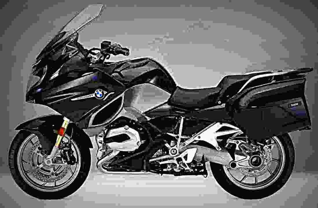 BMW R 1200 RT LE 2018 4 motorbike A4 Photo Print