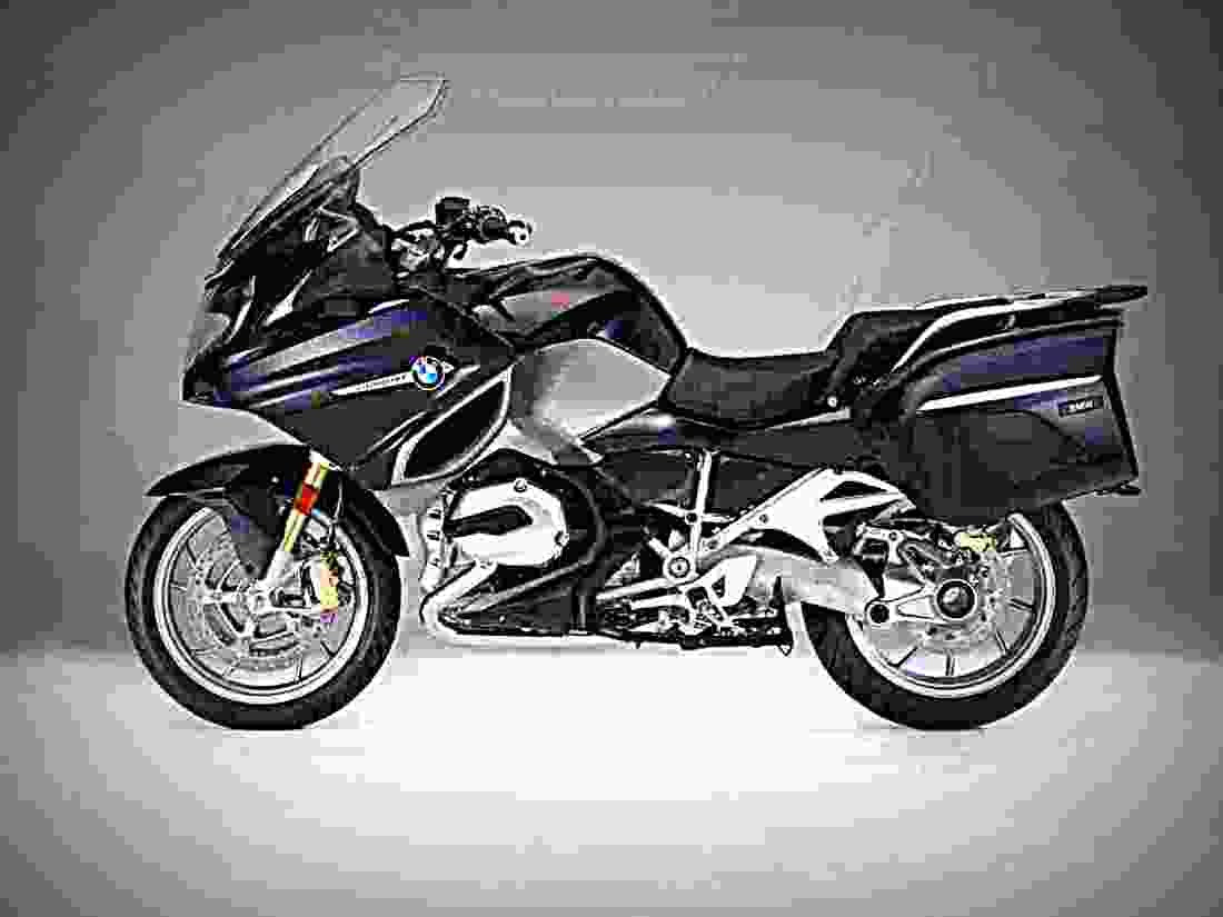 BMW R 1200 RT SE 2018 2 motorbike A4 Photo Print