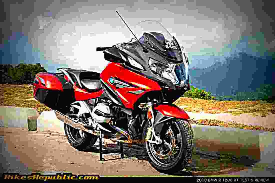 BMW R 1200 RT SE 2018 3 motorbike A4 Photo Print