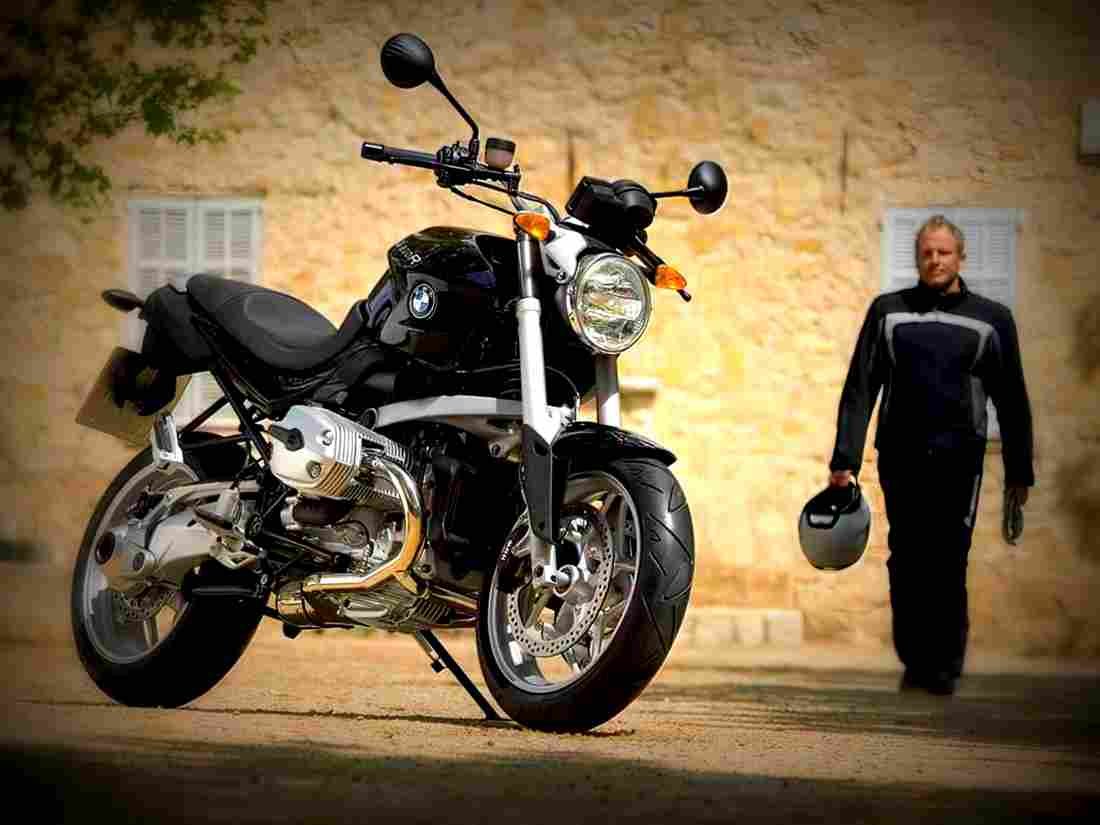 BMW R 1200R 1170cc 3 motorbike A4 Photo Print