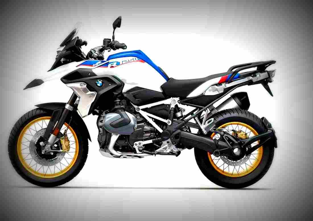 BMW R 1250 GS 2019 2 motorbike A4 Photo Print