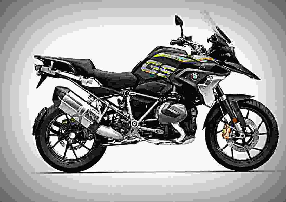 BMW R 1250 GS 2019 4 motorbike A4 Photo Print