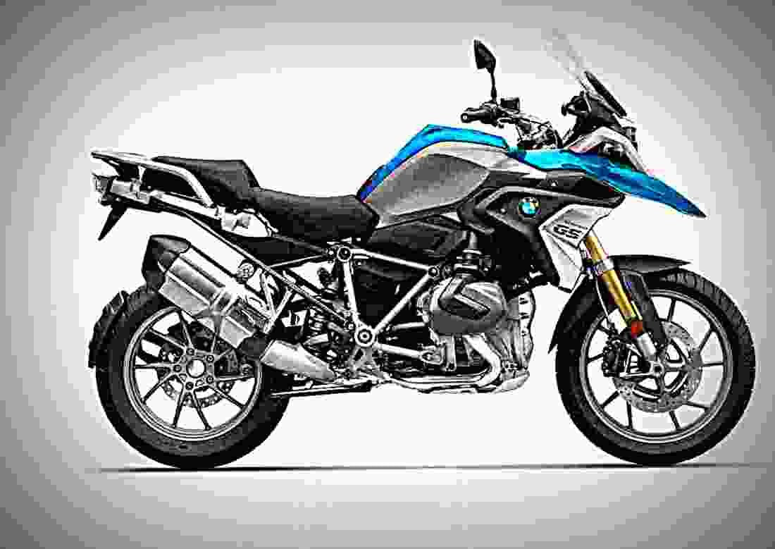BMW R 1250 R 2019 4 motorbike A4 Photo Print