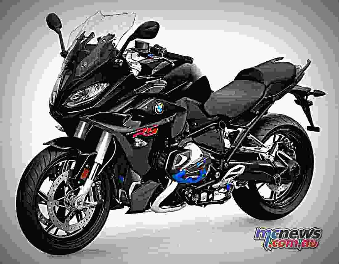BMW R 1250 RS 2019 1 motorbike A4 Photo Print
