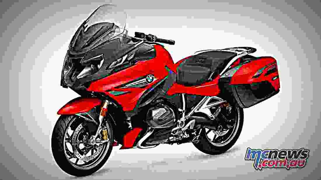 BMW R 1250 RT 2019 2 motorbike A4 Photo Print