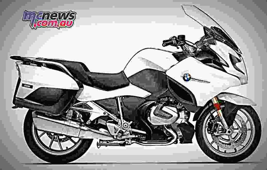BMW R 1250 RT 2019 4 motorbike A4 Photo Print
