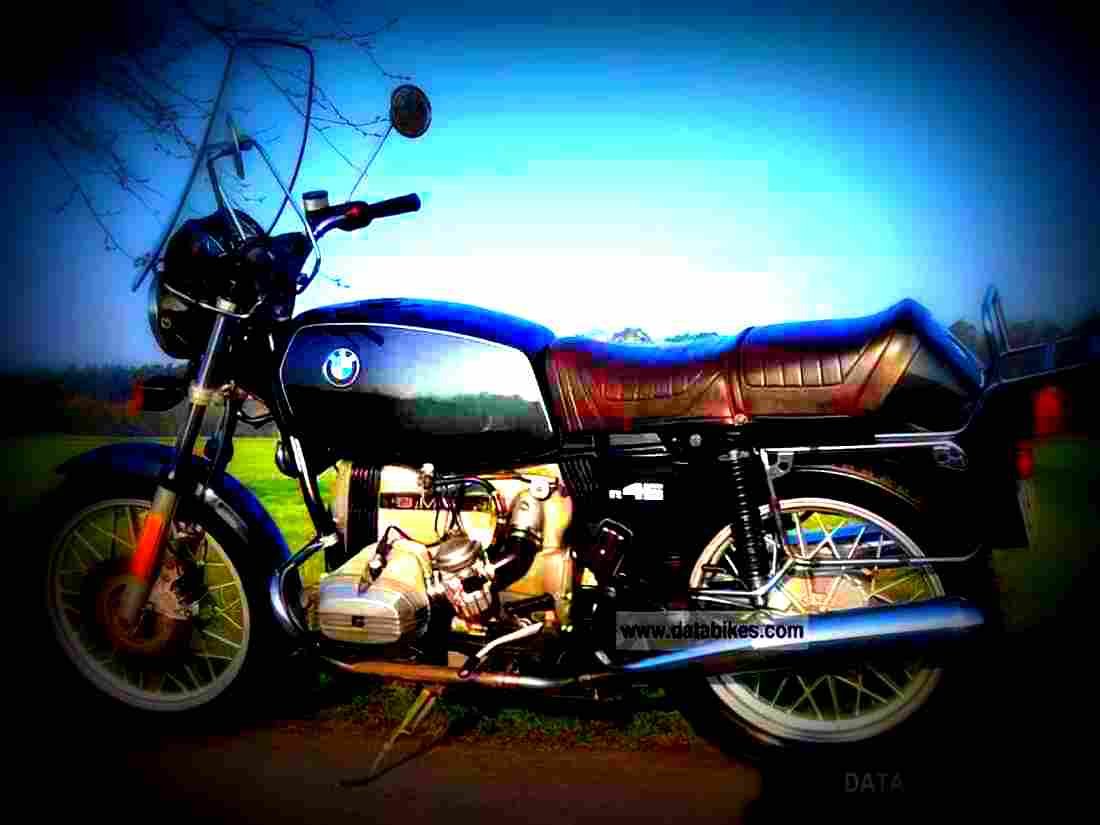 BMW R 45 1978 3 motorbike A4 Photo Print