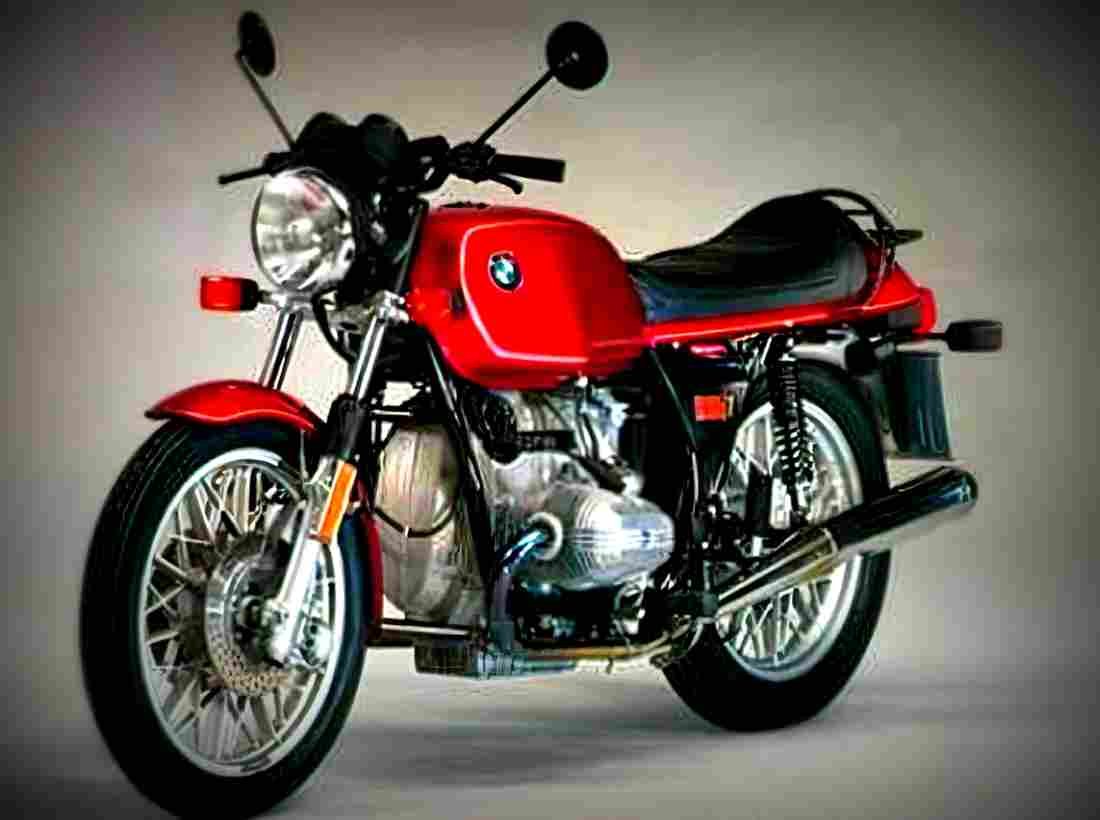 BMW R 45 1984 1 motorbike A4 Photo Print