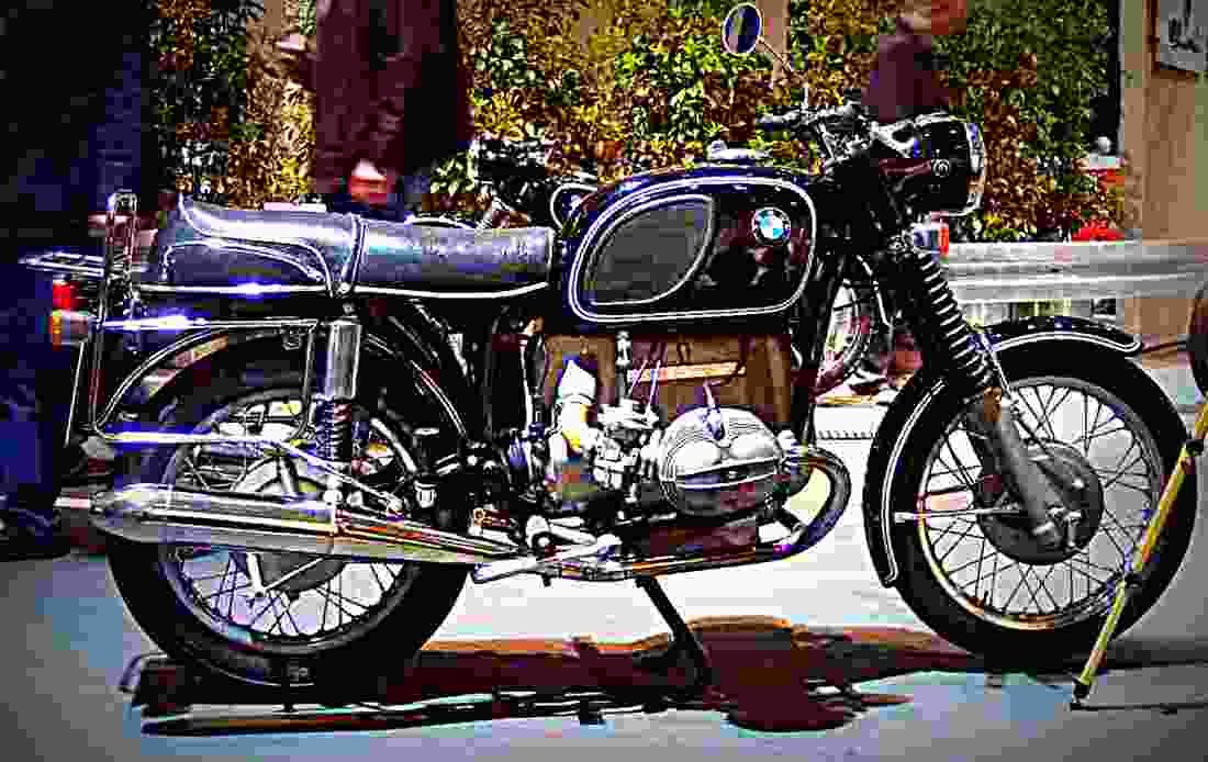 BMW R 65 1978 1 motorbike A4 Photo Print