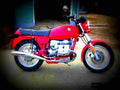 BMW R 65 1980 2 motorbike A4 Photo Print