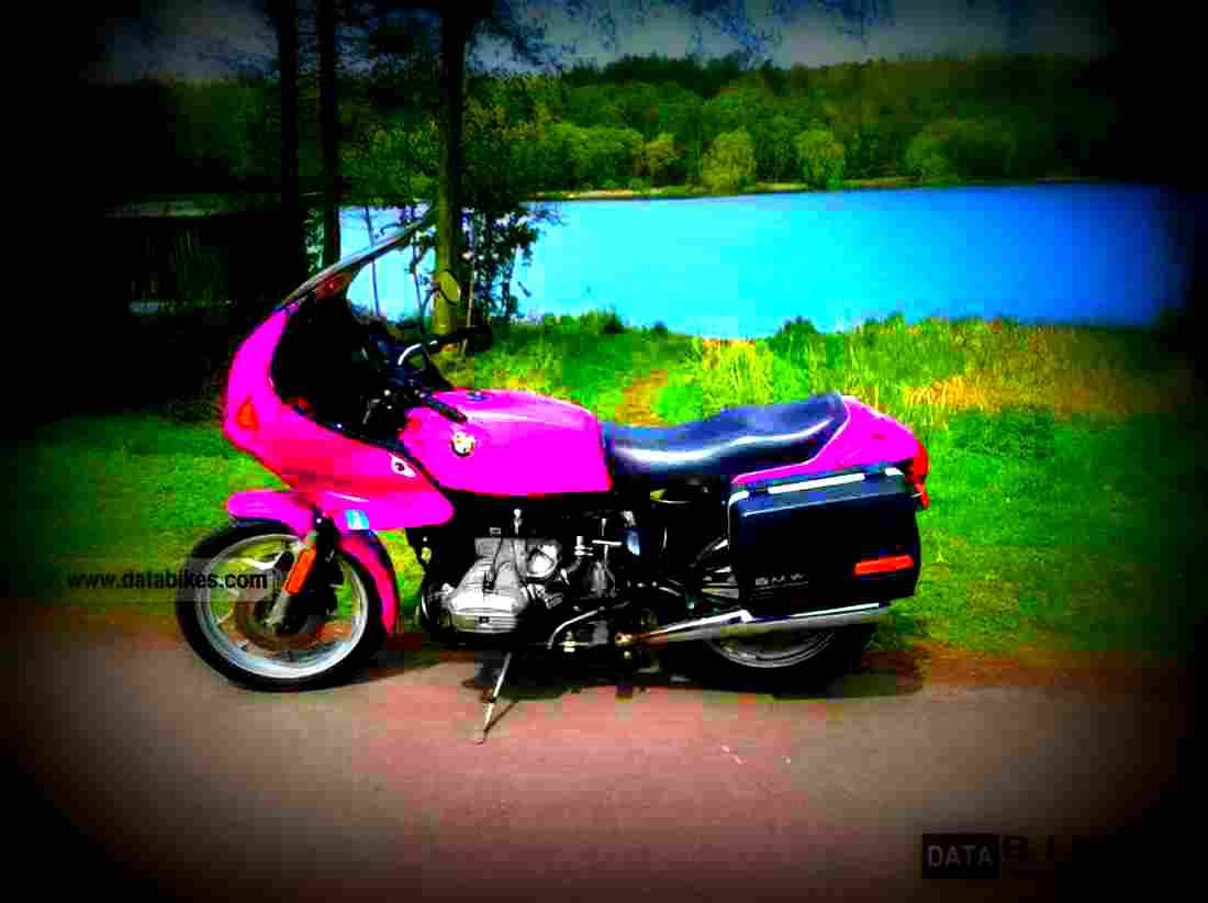 BMW R 65 1982 3 motorbike A4 Photo Print