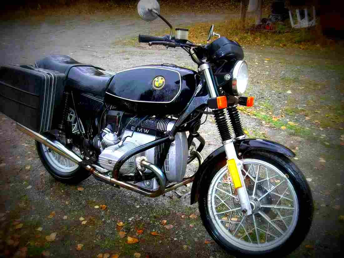 BMW R 65 1982 5 motorbike A4 Photo Print