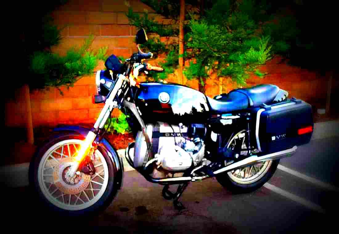 BMW R 65 1983 6 motorbike A4 Photo Print