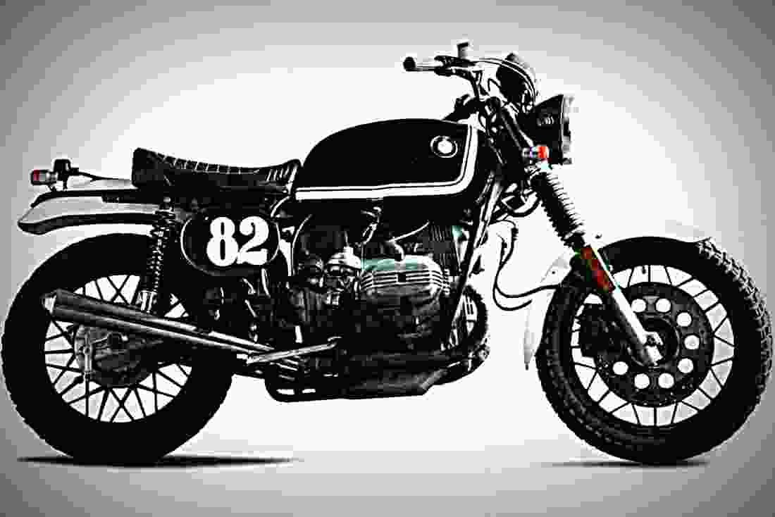 BMW R 65 1984 6 motorbike A4 Photo Print
