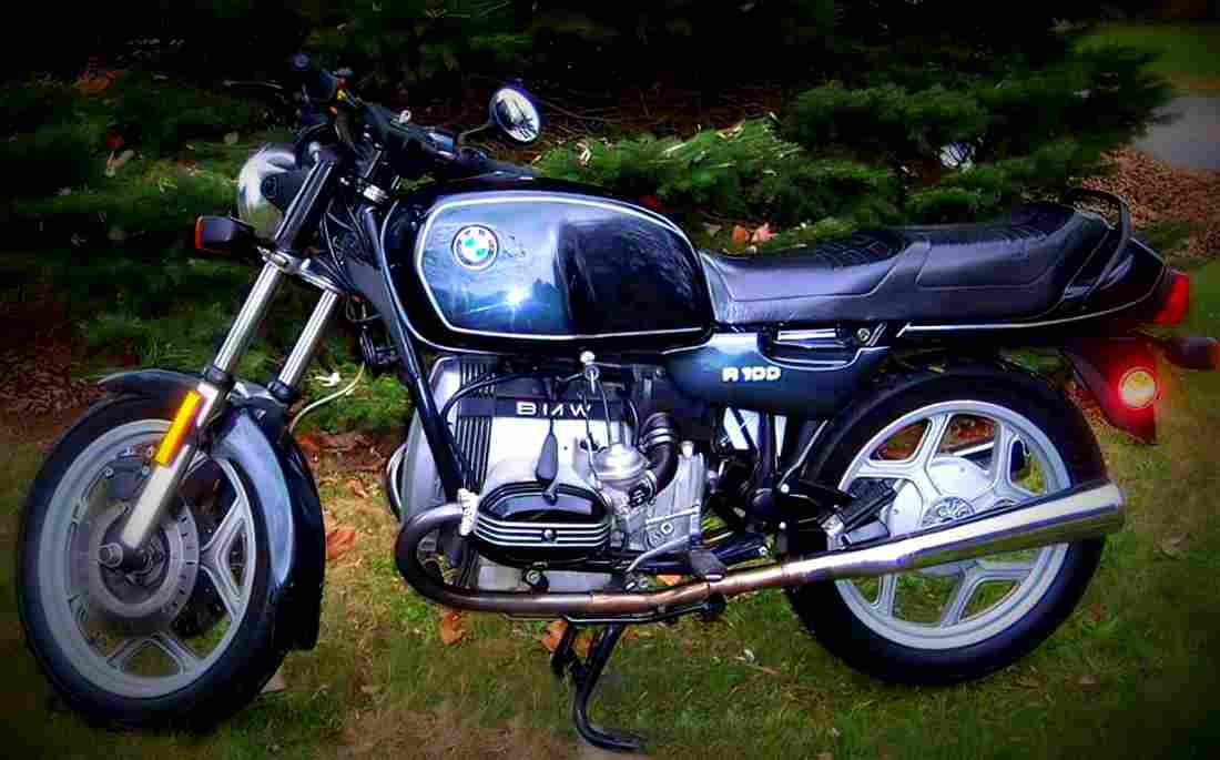 BMW R 65 1986 3 motorbike A4 Photo Print
